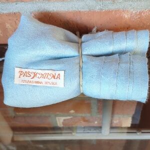 Pashmina Light Blue Scarf